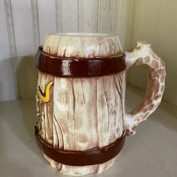 Vintage Twin Winton beer stein mug steer barrel, farmhouse - Picture 2 of 7